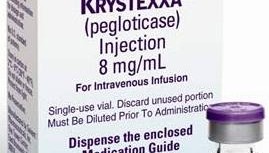 KRYSTEXXA 聚乙二醇化尿酸酶(pegloticase)中文说明书